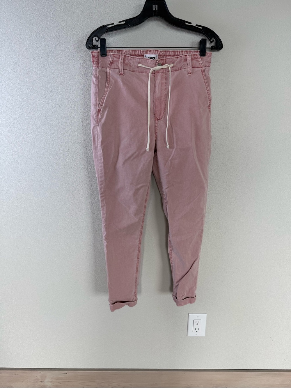 PAIGE Christy Pant Vintage Rouge Glow Pink Casual Women’s Size 27 - Picture 3 of 11